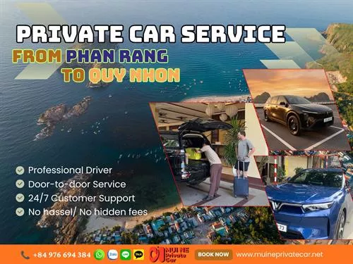 Private Car From Phan Rang to Quy Nhon